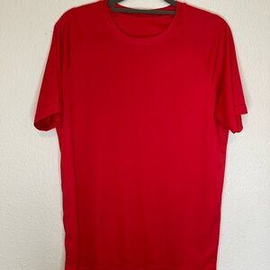 Classic Red Men's Athletic T-Shirt